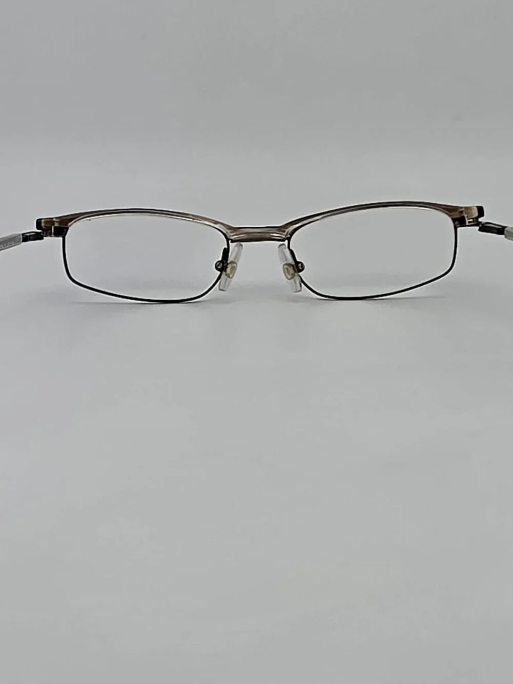 Guess GU4136 TO Brown Crystal Cat Eye Eyeglasses Frame w Flexhinge and Case 47mm